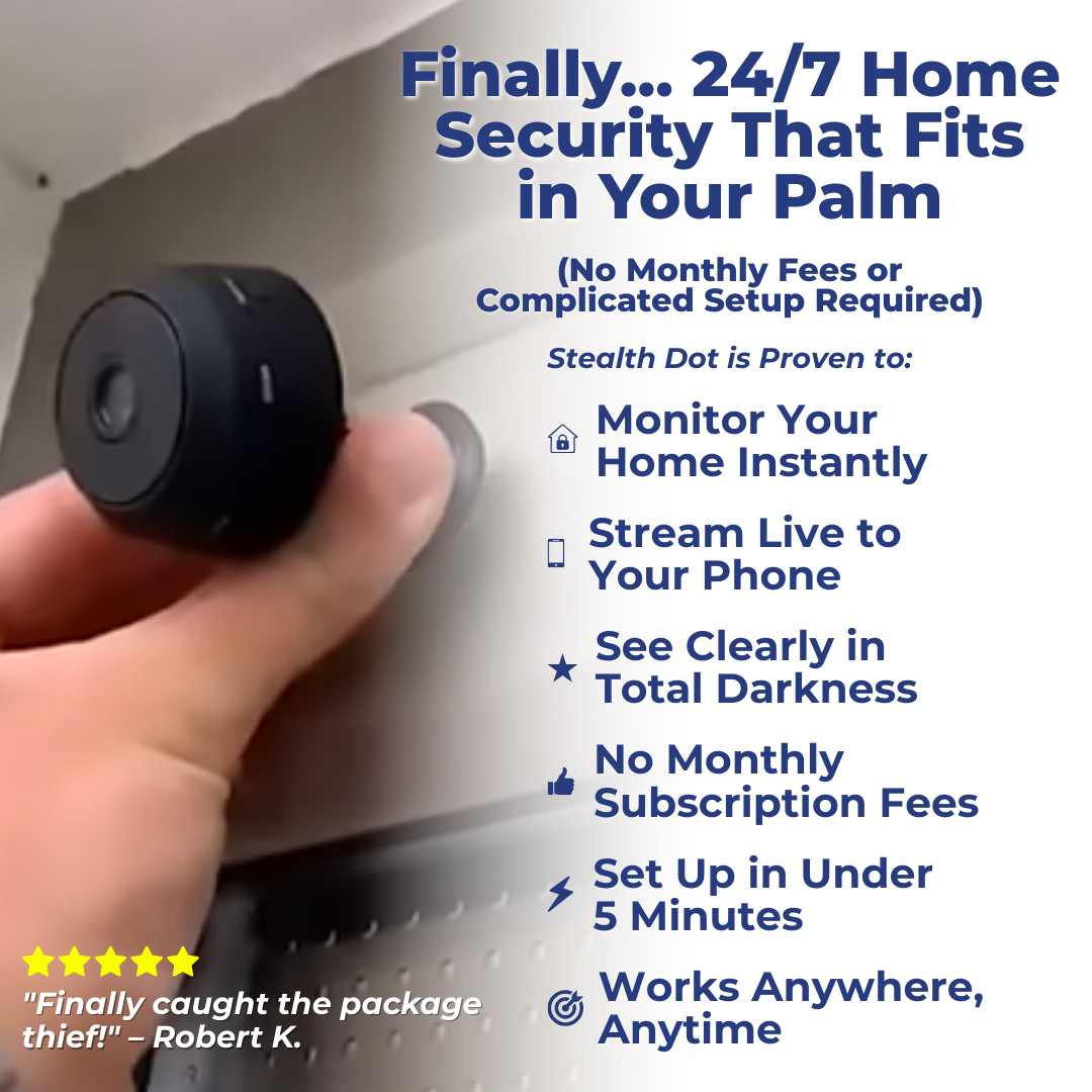 The Golf Ball-Sized Security Camera That Lets You Watch Your Home From Anywhere